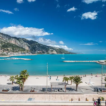 Les Sablettes - Cosy Vue Mer, Vieux Apartment Menton